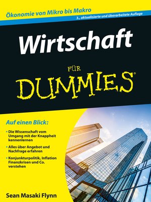 cover image of Wirtschaft für Dummies